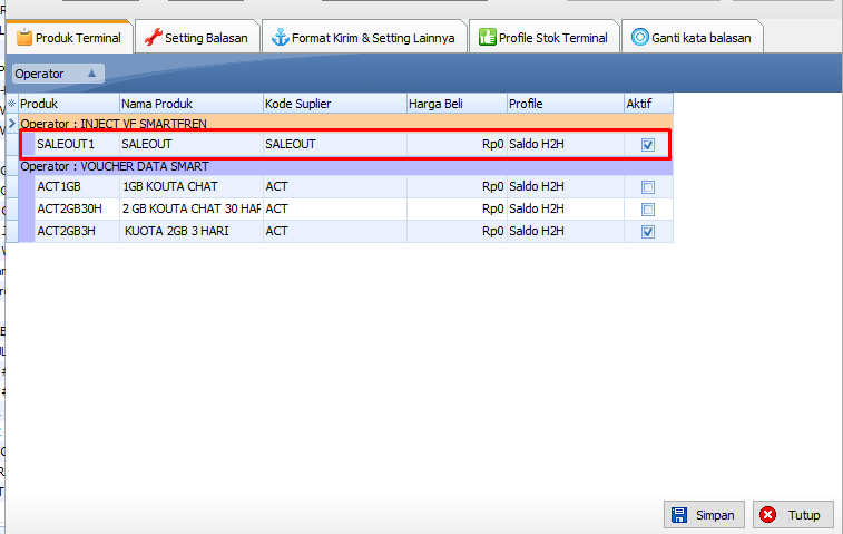 Tutorial setting SMARTVIVA Pada IRSX