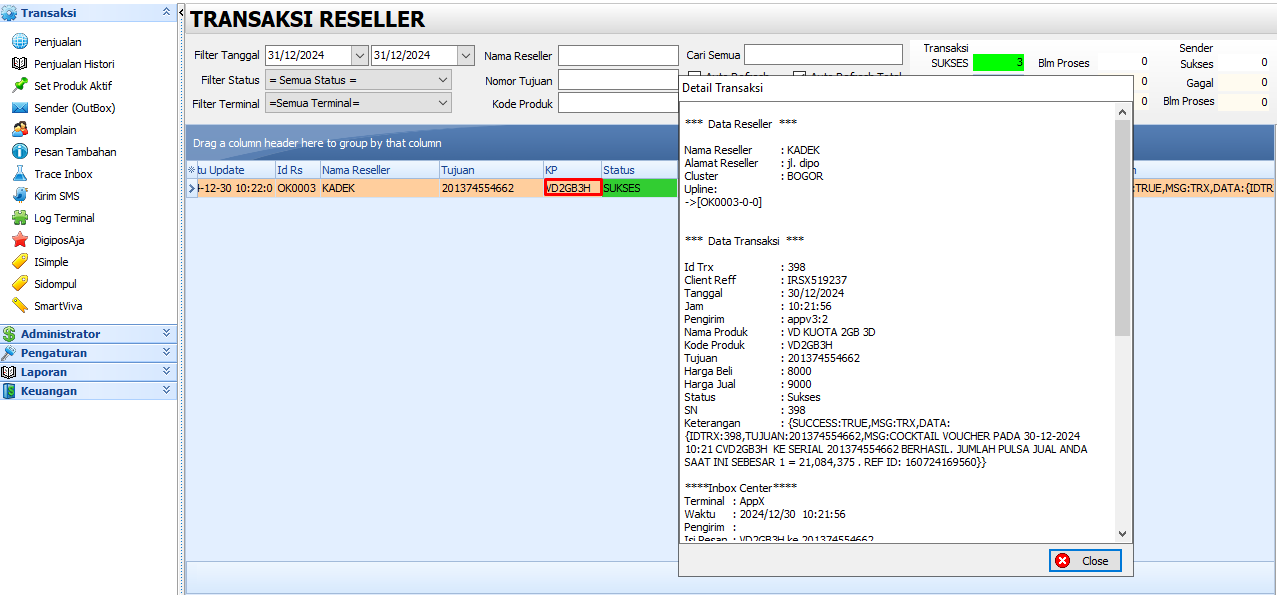 Tutorial setting SMARTVIVA Pada IRSX