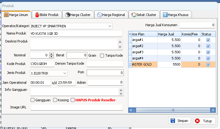Tutorial setting SMARTVIVA Pada IRSX
