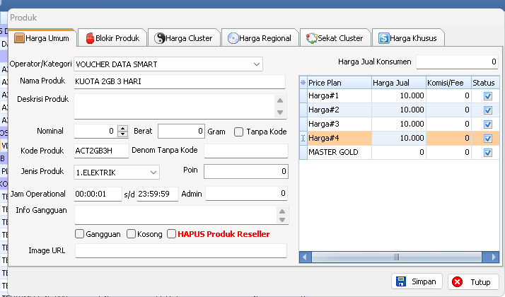 Tutorial setting SMARTVIVA Pada IRSX