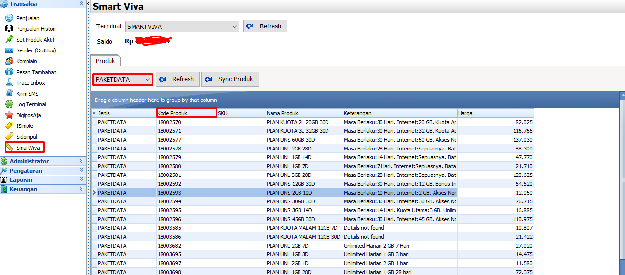 Tutorial setting SMARTVIVA Pada IRSX