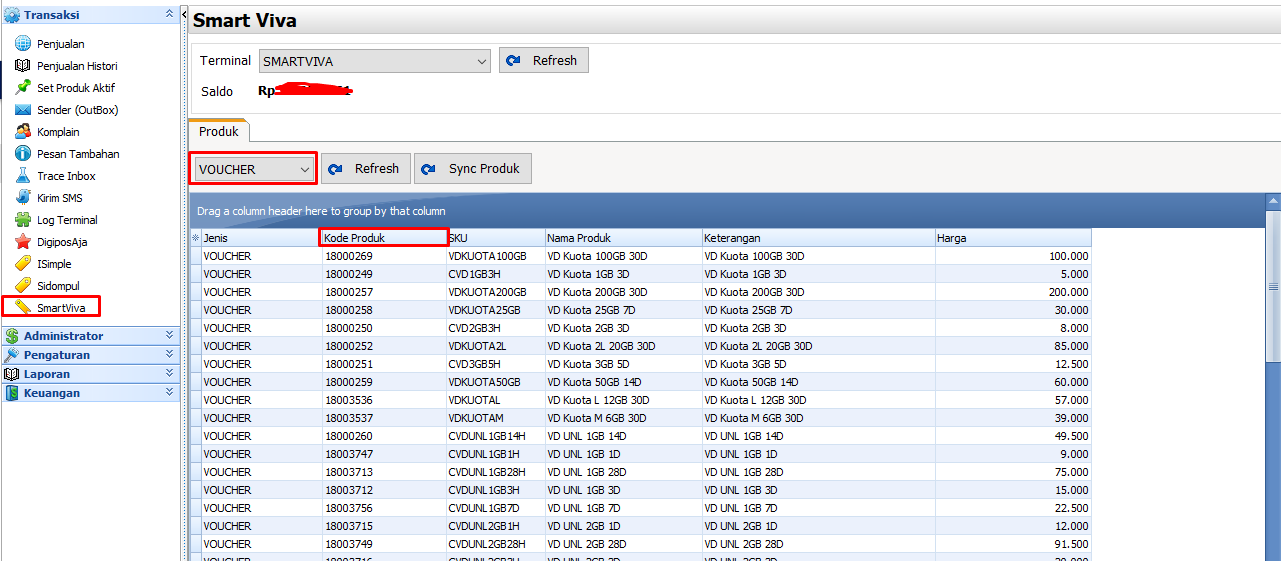 Tutorial setting SMARTVIVA Pada IRSX