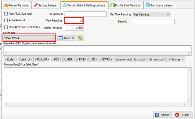 Tutorial setting SMARTVIVA Pada IRSX