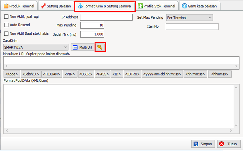 Tutorial setting SMARTVIVA Pada IRSX