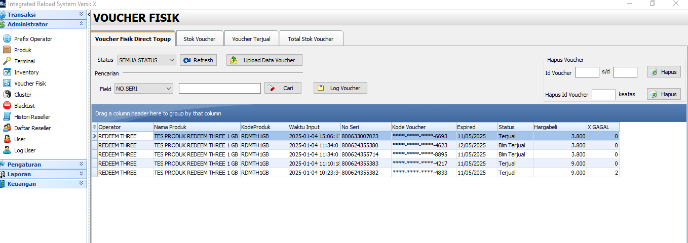 Tutorial Cara Setting  Inject dan Redeem Voucher RITA iRSX