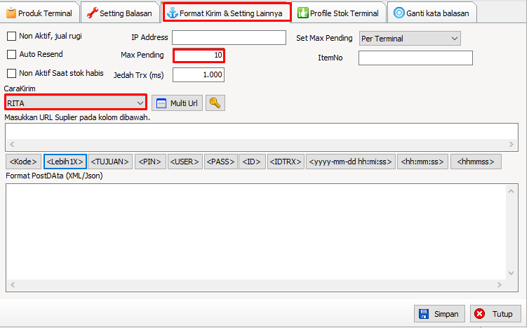Tutorial Cara Setting  Inject dan Redeem Voucher RITA iRSX