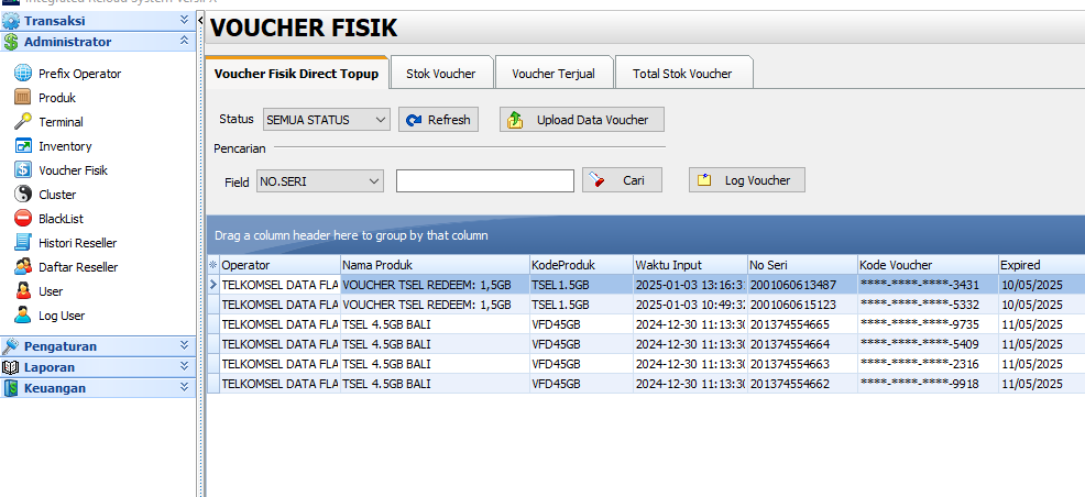 Tutorial Cara Setting Redeem Voucher Telkomsel iRSX