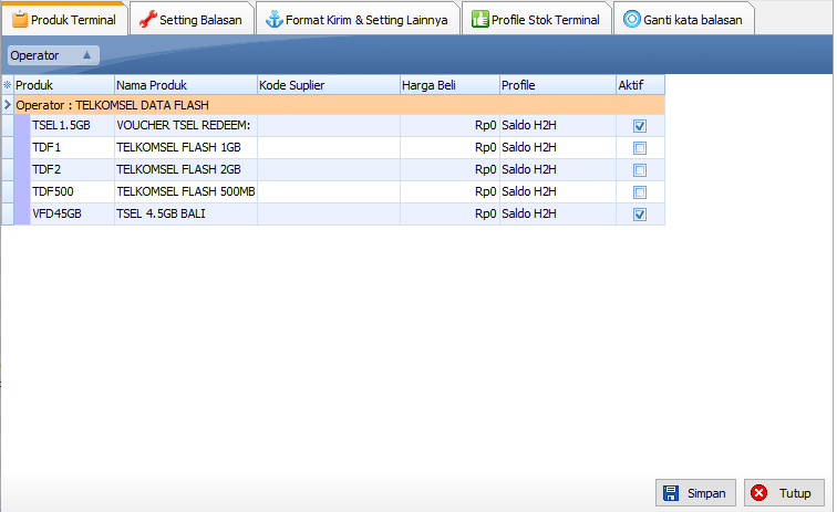 Tutorial Cara Setting Redeem Voucher Telkomsel iRSX