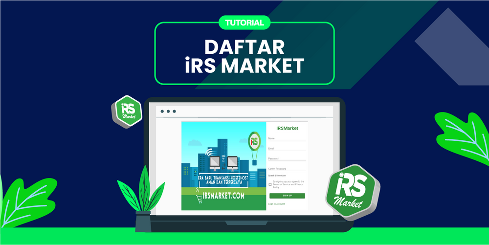Tutorial Daftar iRS Market