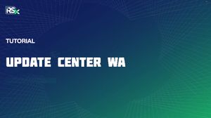 Tutorial Update Center Wa